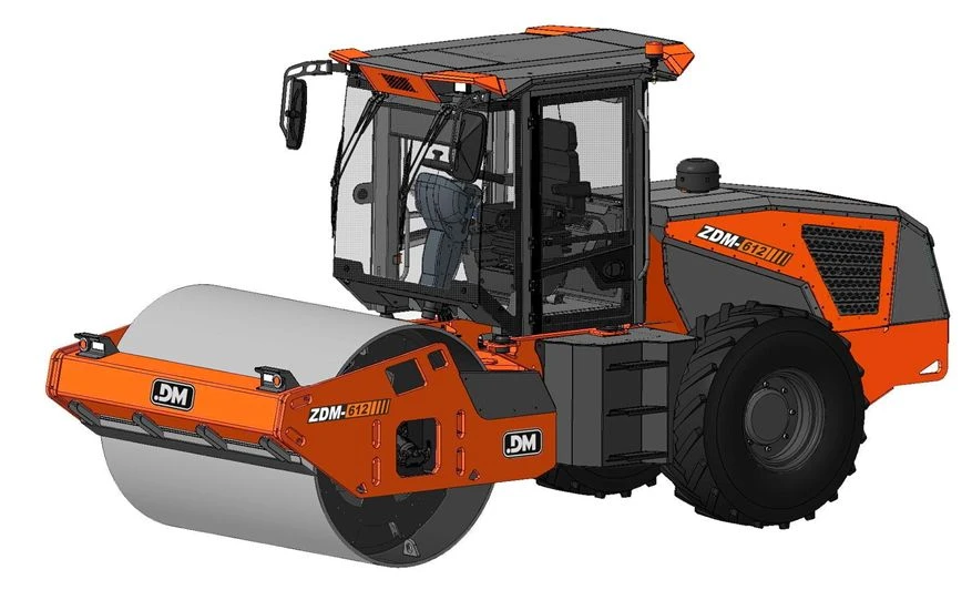ZDM-612 Self-Propelled Road Roller for Soil Compaction