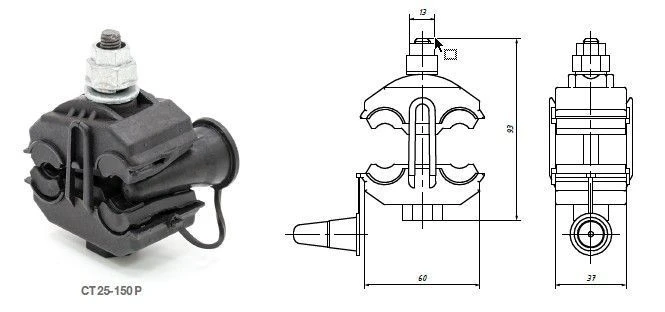 CT 25-150 P Phase and Neutral Connection Clamp