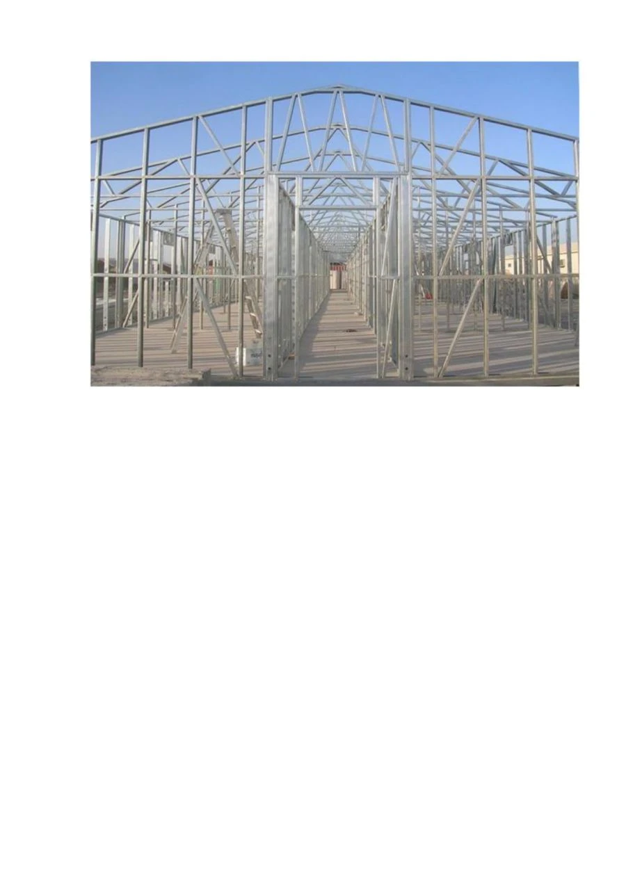 Steel Trusses for Construction - Structural Metal Parts