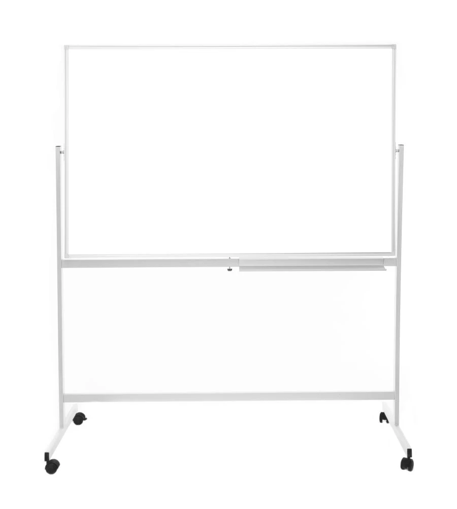Magnetic Flip Chart Whiteboard with Wheels