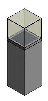 Display Showcase Type 3 with Aluminum Alloy Frame