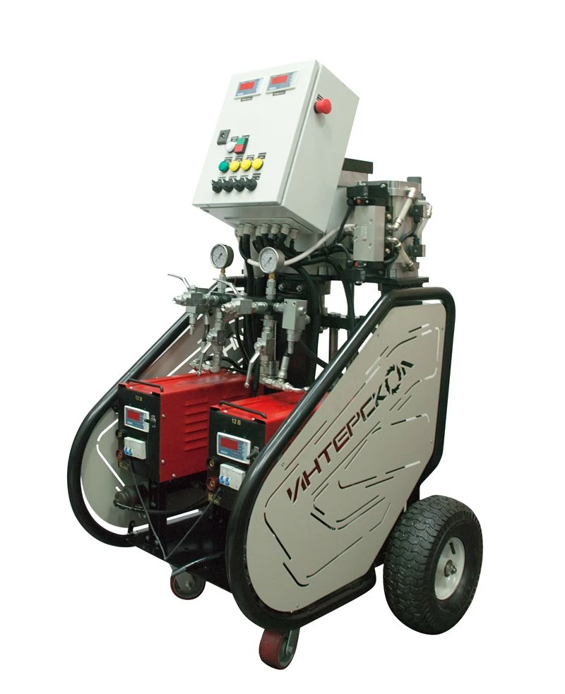 High-Pressure Pneumatic Spraying Unit for Two-Component Polymers INTEKOL