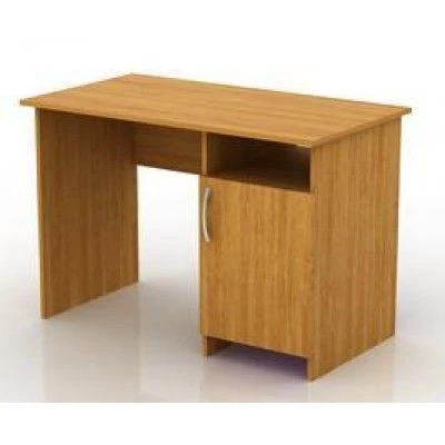Wooden Writing Desk with Hanging Cabinet
