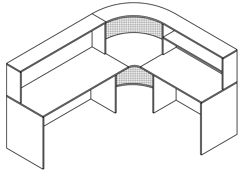 طاولة الحاجز العاملة PM-8