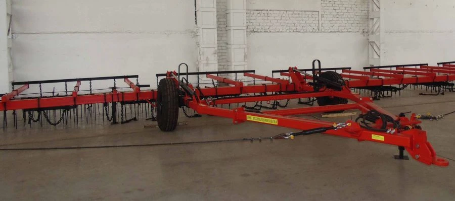 Wide-Grip Spring Harrow BPSH-15-01 for Soil Preparation