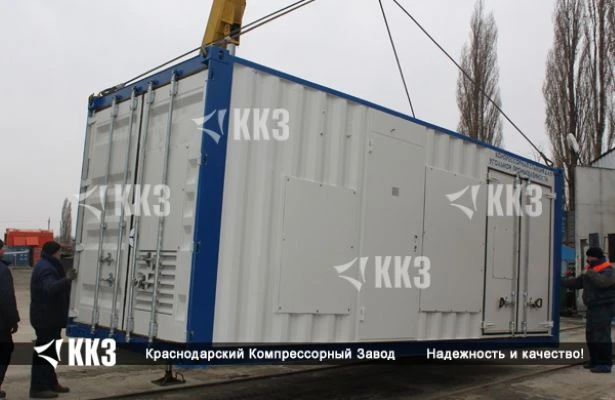 Portable High-Pressure Nitrogen Compressor Station TGA-25/40