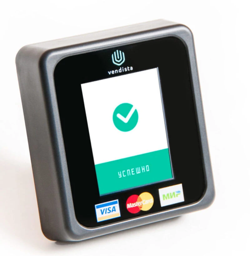 Contactless Payment Terminal for Vending with Advanced Security Vendista V2.5