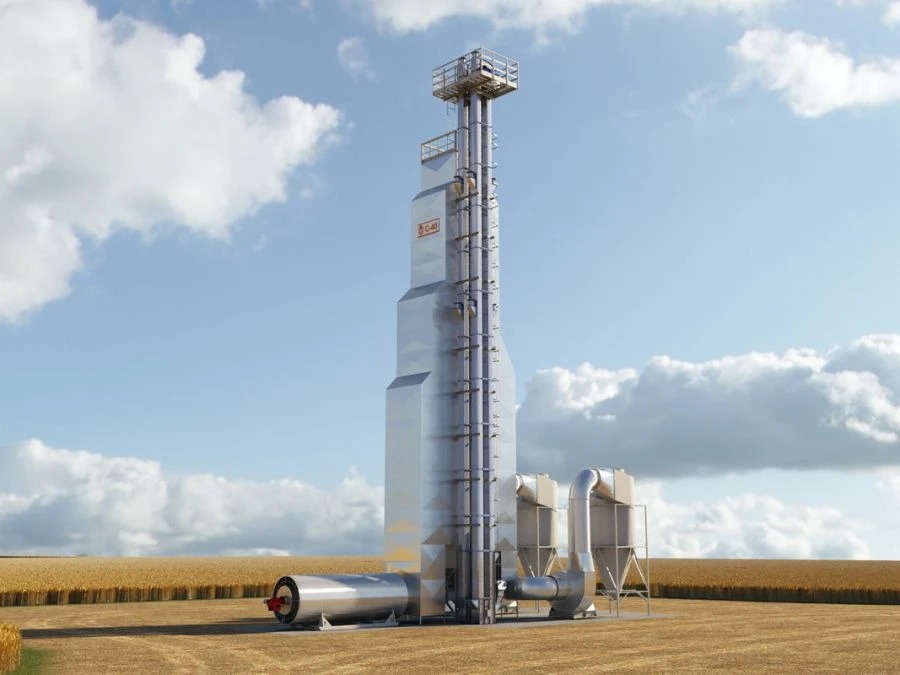 Modular Grain Dryer Type "C" S-40 Standard (Direct Heating, Gas)