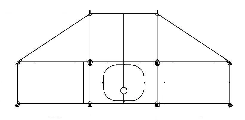 Single Layer Tent Shelter Vuyga-M-01