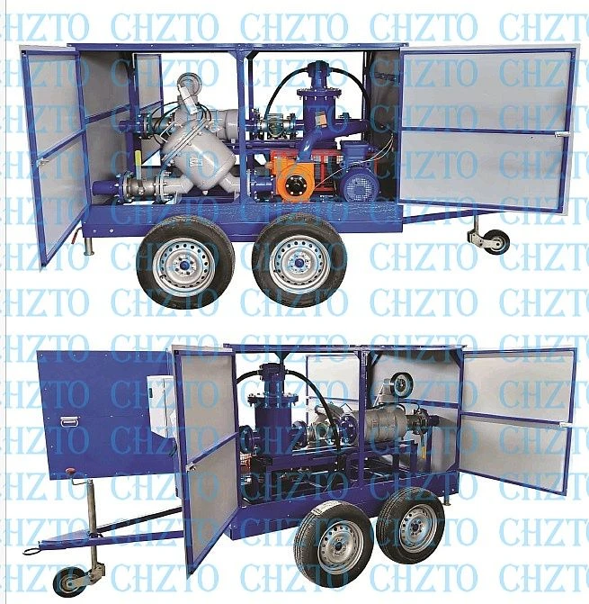 Self-Priming Pump Tanker-D61.80 with Meter for Fuel Transfer