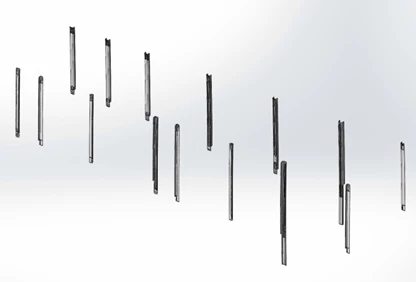 مجموعة تفاصيل تزيين النوافذ 5299-172 (أعمدة مائلة)