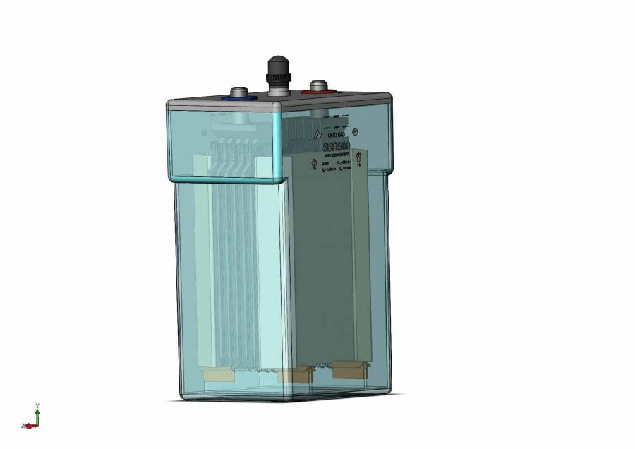 Lead Acid Stationary Battery 5BП500 (5GroE500)