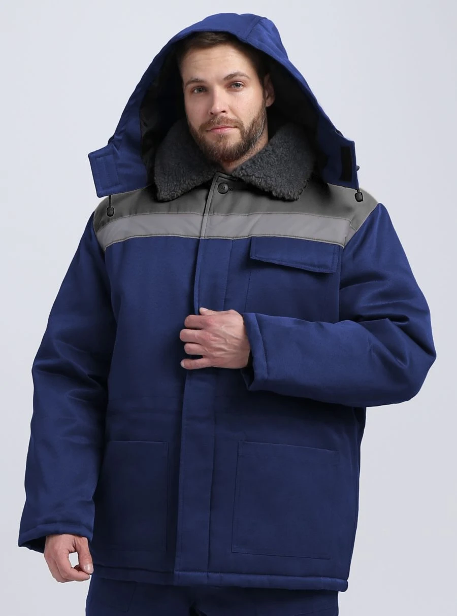 Winter Jacket Brigade NEW, Dark Blue/Grey, Art. 87491262