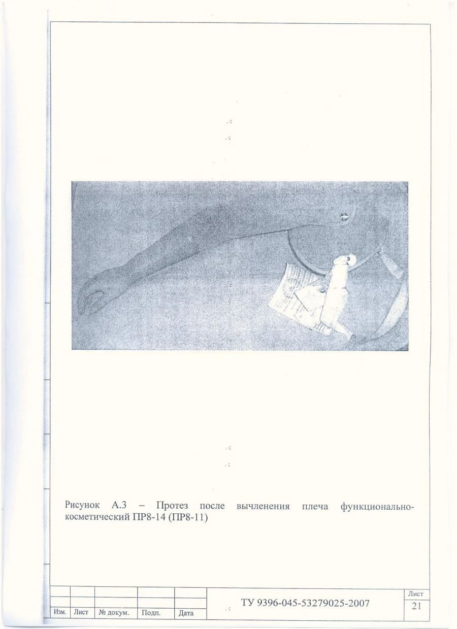 Functional-Cosmetic Prosthesis for Upper Limb Amputation PR8-11