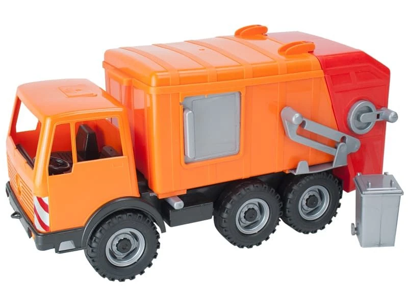 Bright Multifunctional 3-Axle Garbage Truck (New Colors) 45 cm