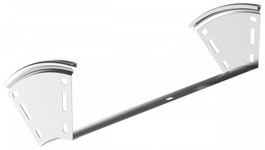 Vertical 45° Smooth Corner CPV41-0-45-100-500 ESCA for Cable Trays