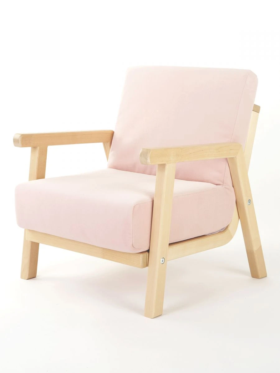 Soft Pink Children's Armchair Aurora
