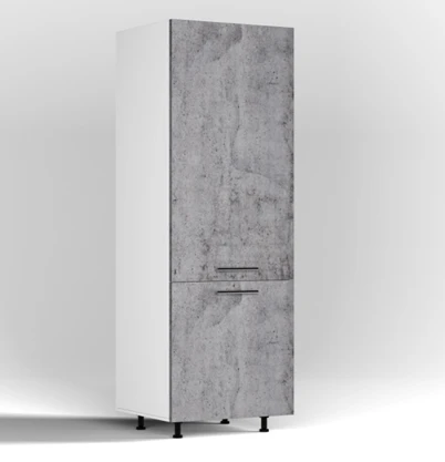 خزانة ذات بابين و5 رفوف