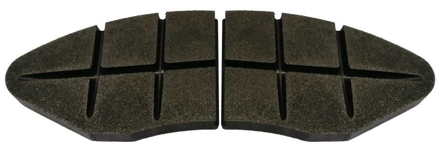 Composite Brake Pad for Railway Rolling Stock Disc Brakes 140-87-02