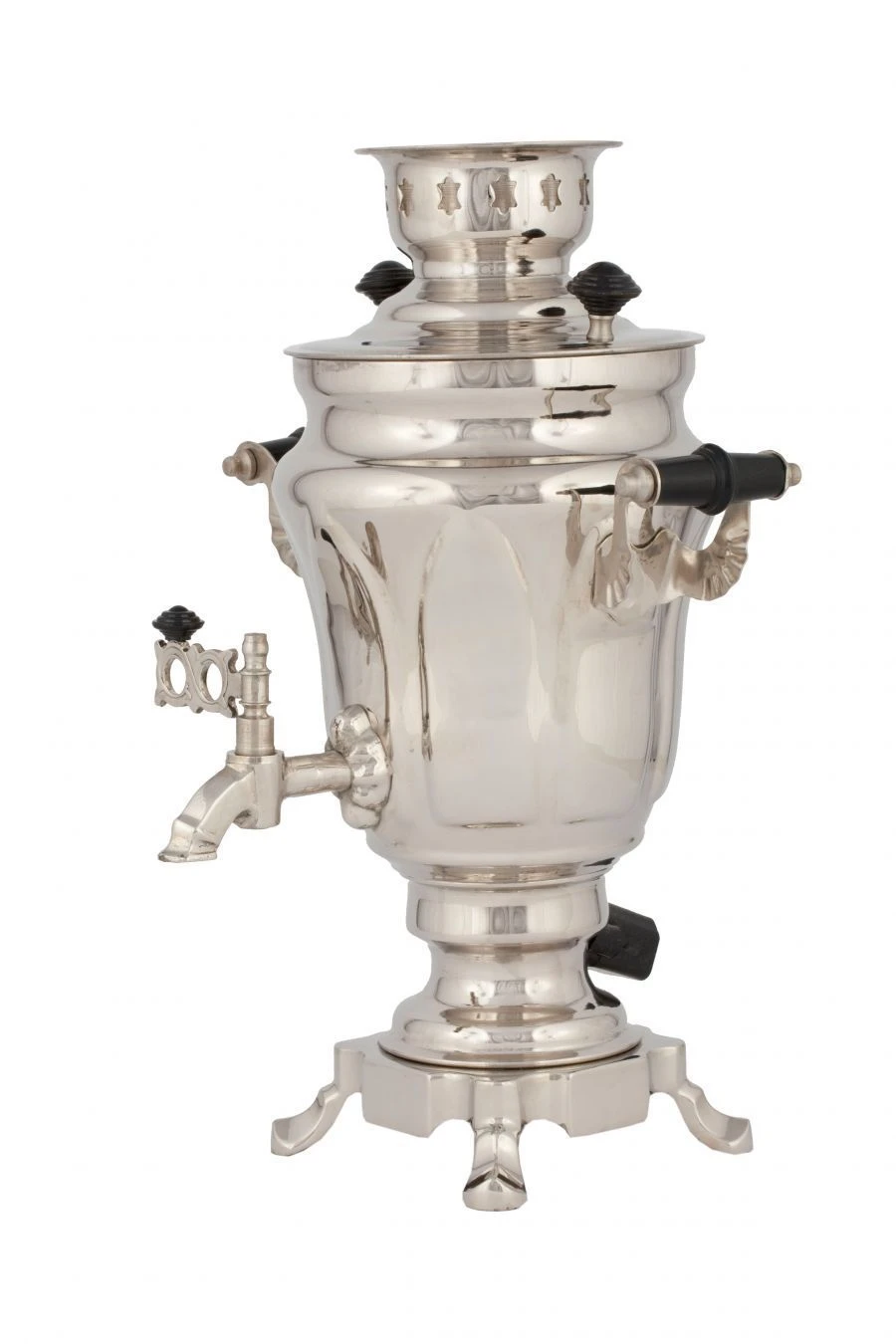 Electric Samovar 1.5 Liters Nickel Coated