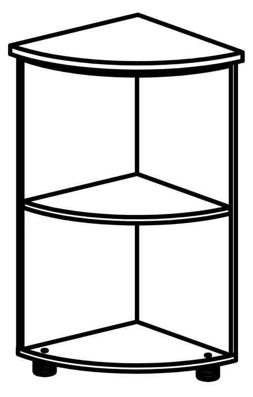 Corner Wardrobe 4408 Rhythm Series