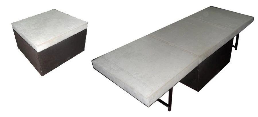 Foldable Puff Furniture for Public and Residential Use - Model SI56.15.17.00