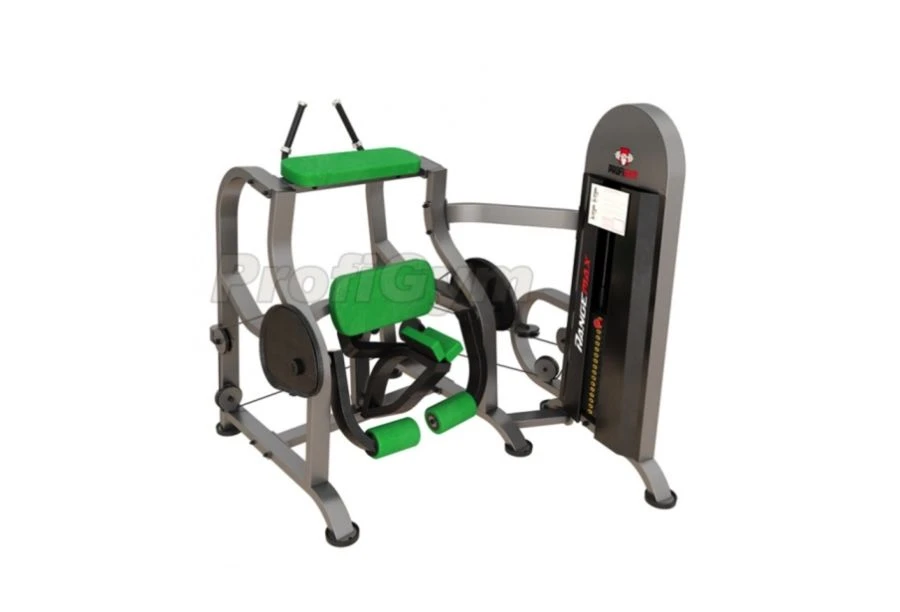 Standing Hamstring Curl Machine with Safety Cover