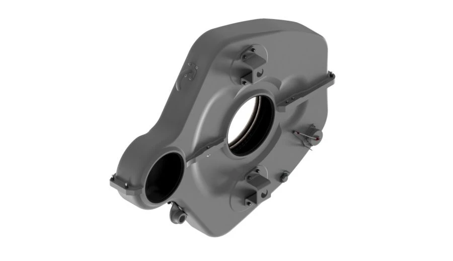 Right Gearbox Cover VЛ80(85) ПЦ VЛ80(85).02.00.00 СБ