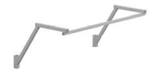 Steel Bracket for Lighting and HD Bar - ESD Version, UNIVERSAL