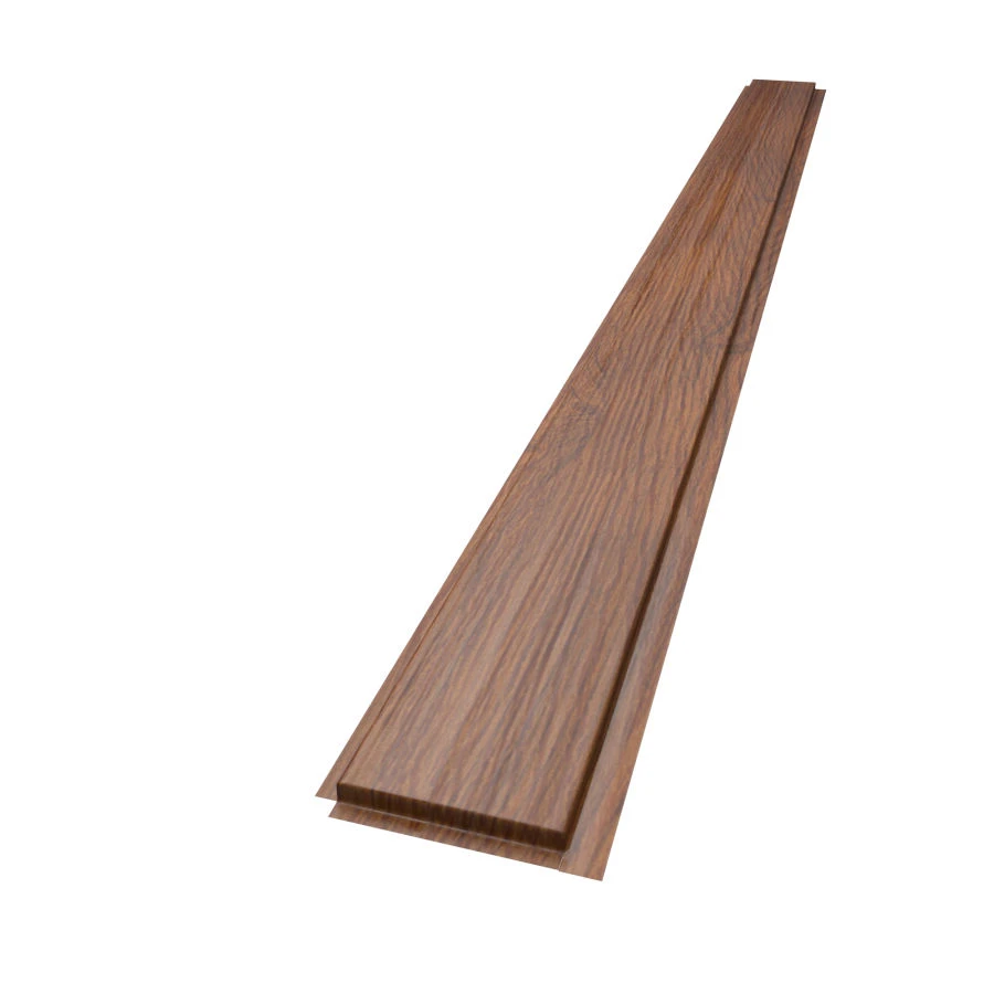 لوحة معدنية خطية "يار-بانيل" -X متوسطة (190 × 2470 ملم) بتشطيب البلوط - 0.45 ملم