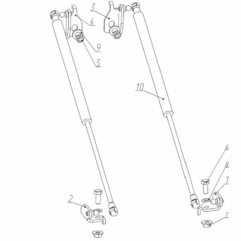 نظام رفع غطاء محرك السيارة السلس لموديل ميتسوبيشي إكليبس كروس (2021-)