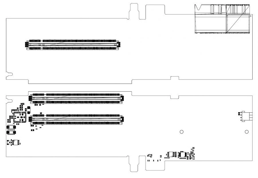 PCIe Expansion Module Type B1 R220 G2 YADR.V.469555.042