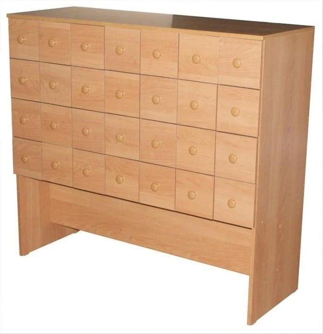 Wooden Card File Cabinets by D.A. Avdeev