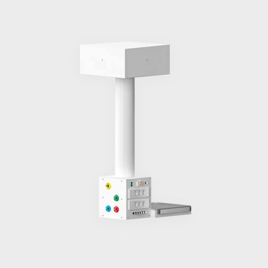 الكونسول الطبي كيه آر-01 مع الملحقات، نوع عمودي (م01)