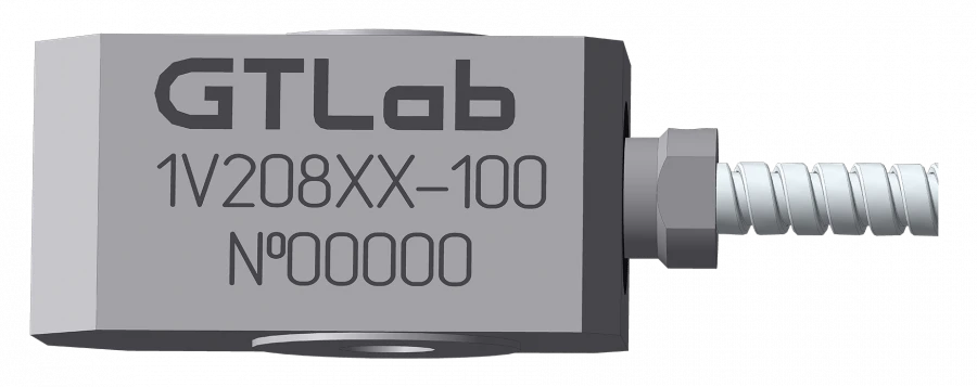 Voltage Output Accelerometer for Vibration Measurement 1V208HM-100