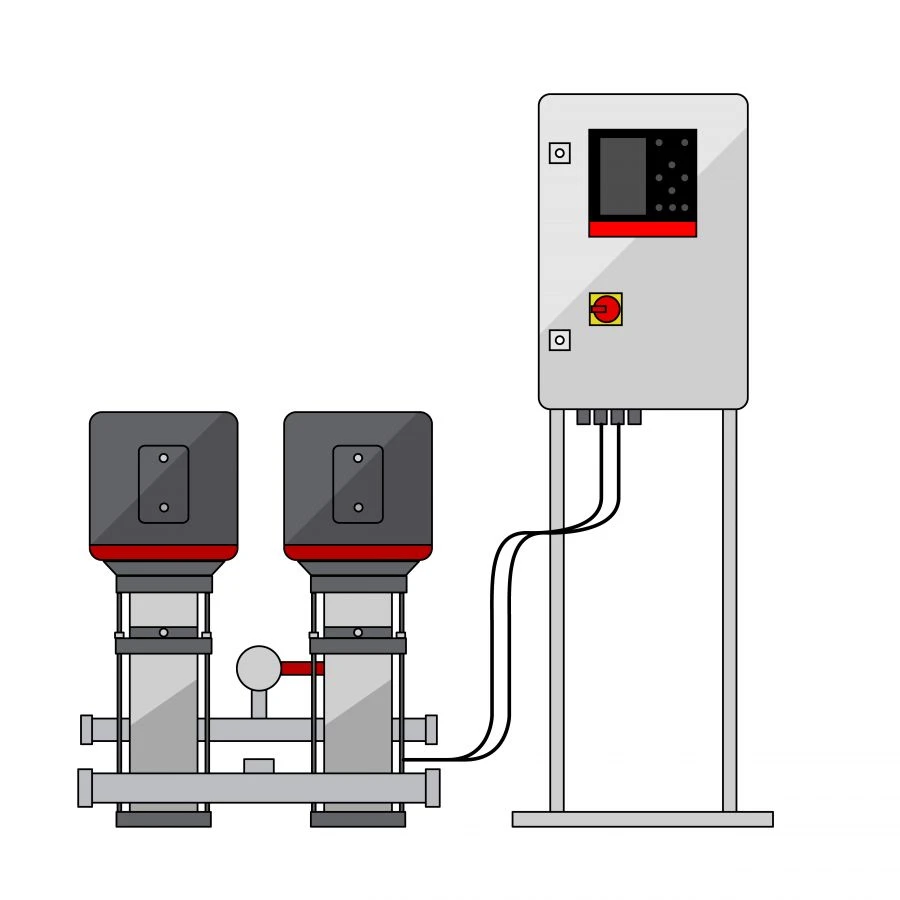 أنظمة رفع الضغط من هيدرو مع مضخات تدفق شعاعي