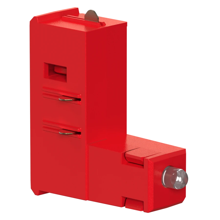 LED Indicator with Contacts, 24V AC, Red, Art. 72183.4