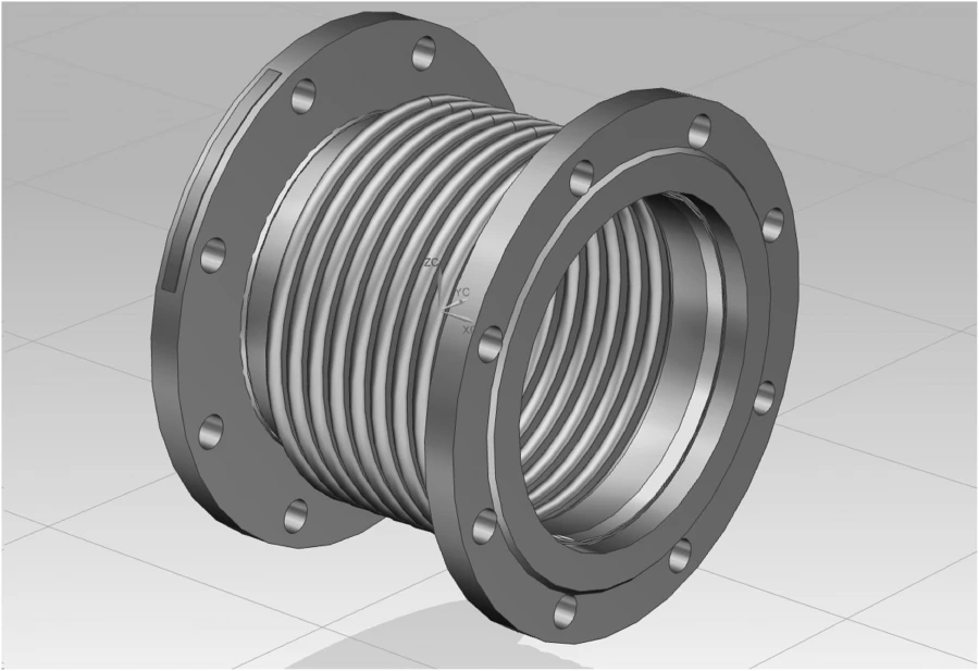 Standard Axial Bellows Compensator AFZ, 15mm to 5000mm Diameter