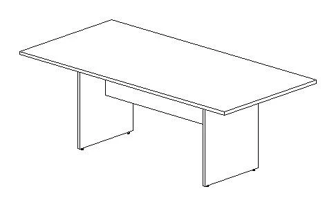 Conference Table for Offices and Administrative Spaces