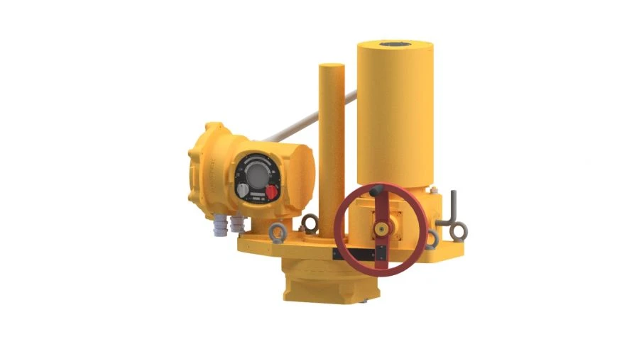 Multi-Turn Electric Drive with Maximum Torque of 800 Nm