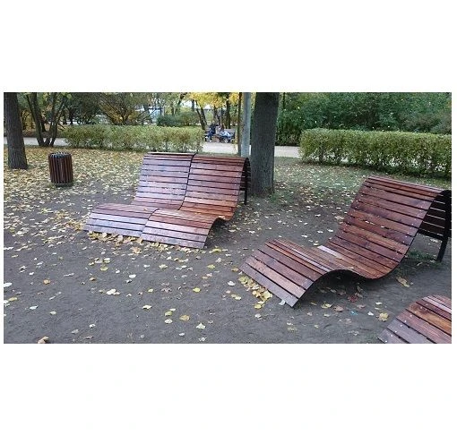 Wooden Lounge Chair (Steel, Pine)