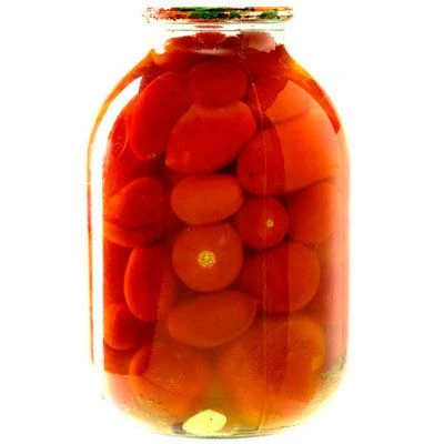 Pickled Red Tomatoes in Glass Jar 3000g