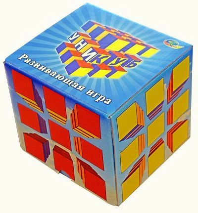 Unique Cubes Educational Game - 27 Colorful Blocks