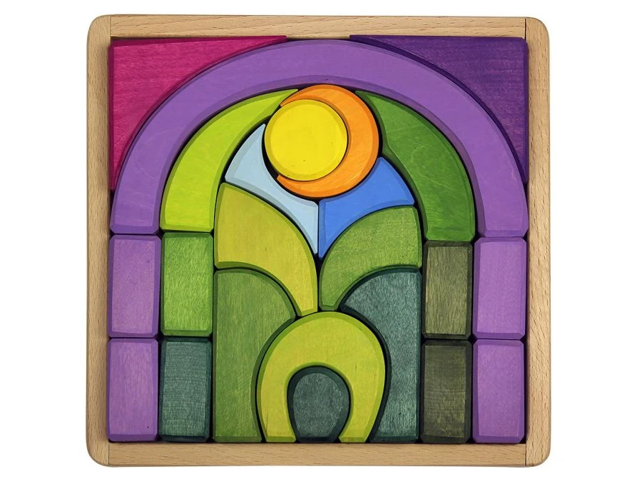 مجموعة البناء الخشبية "ليلة شرقية" 13027