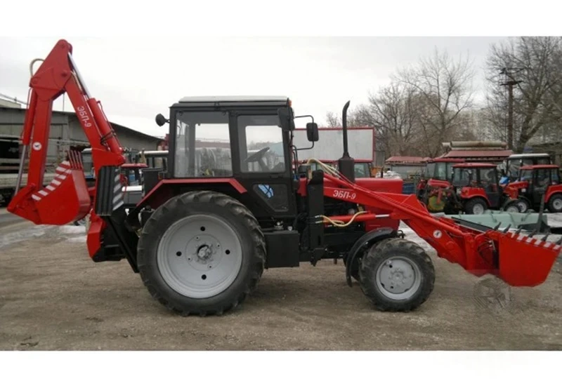 EBP-9 Single Bucket Loader-Excavator with Variants EBP-9.1 to EBP-9.4