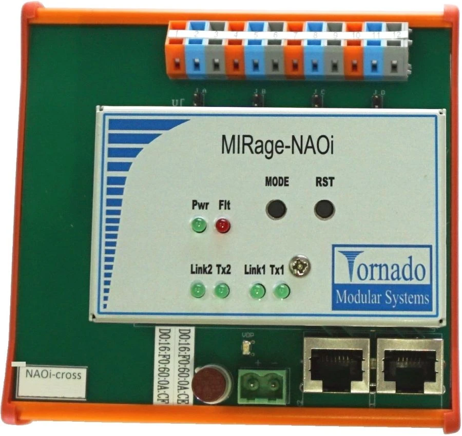 Analog Output Device with 4 Unified Current/Voltage Signals - MIRage-NAOi