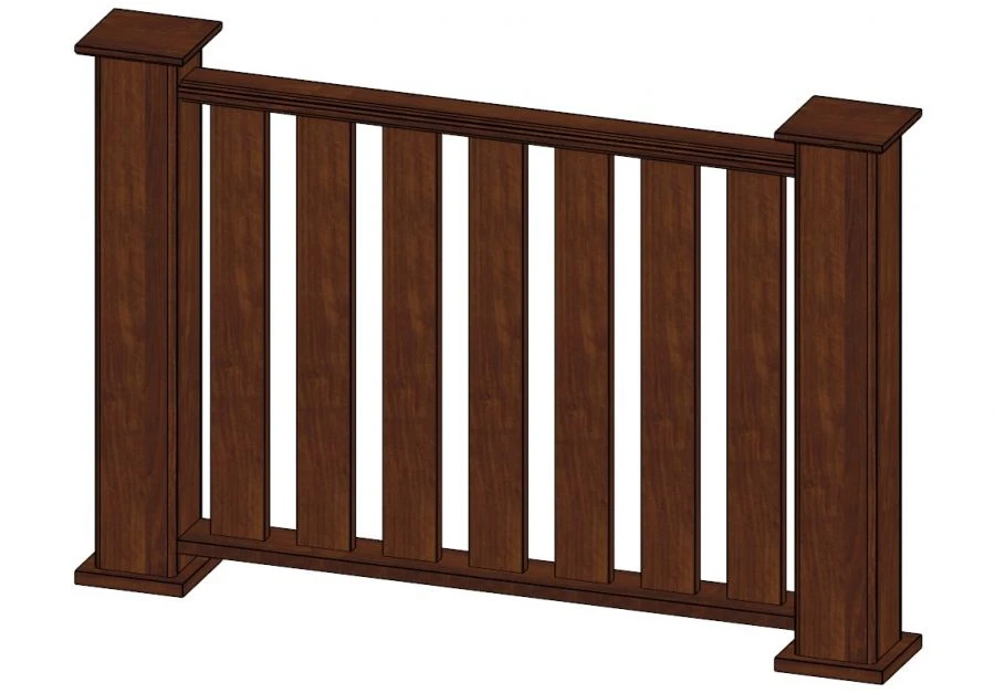 حاجز المحلفين غارانتي - تصميم أنيق من MDF و Chipboard