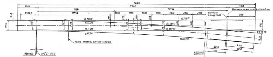 R65 Type Switch Mechanism 1/11 NSZ Model 2717.00.000