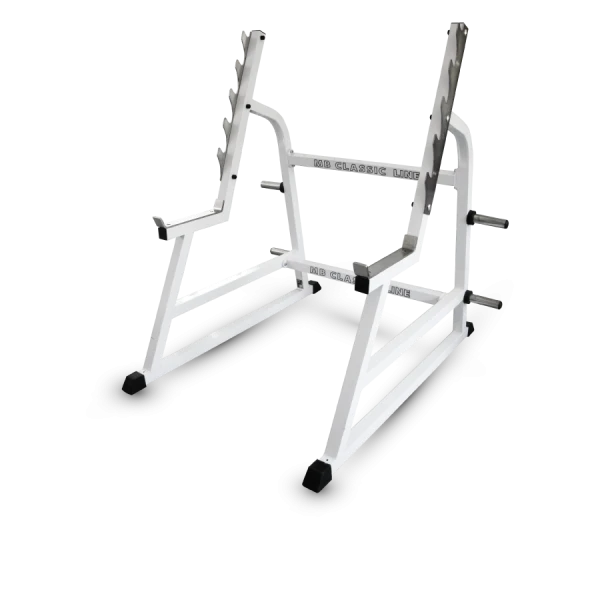 حامل القرفصاء مع توقفات الأمان