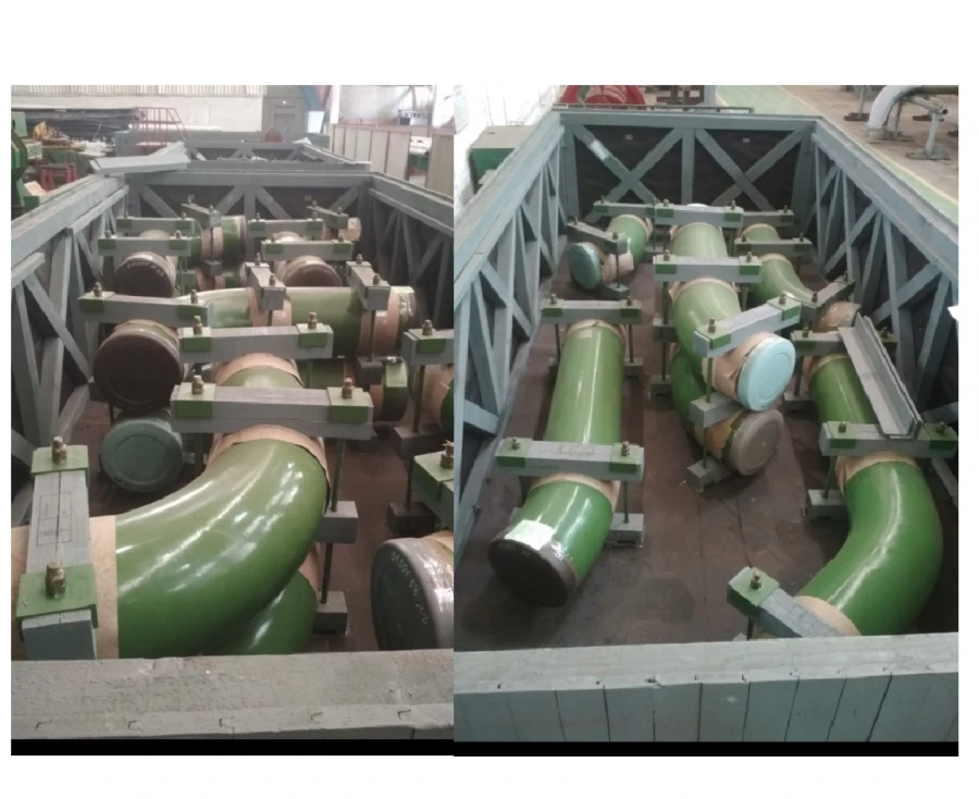 Planned and Emergency Cooling System Pipelines 1st Circuit and Pool Cooling